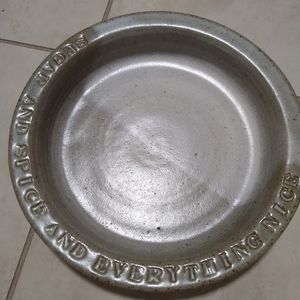 Unique Ceramic Pie/Quiche Dish